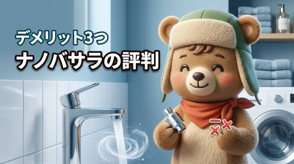 ナノバサラの口コミが気になる人へ購入前に知るべきデメリット3つとリアルな評判（記事のアイキャッチ画像）